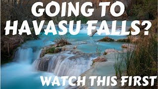 2018 GUIDE TO HAVASU FALLS HIKING TO HAVASUPAI FALLS [upl. by Elisa]