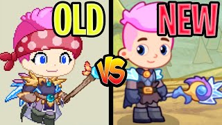 NEW VS OLD Prodigy CHARACTER UPDATE [upl. by Uhn205]