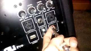 DJ TIPS How To Hook Up Powered amp Passive Speakers Together [upl. by Airtemak]