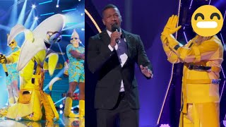 The Masked Singer  The Banana Performances and Reveal 🍌 [upl. by Esidnak215]