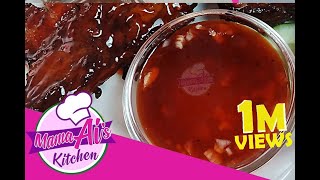 BARBECUE SAUCE Filipino Style  BARBEQUE SAUCE [upl. by Ynnahc]