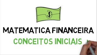 MATEMÁTICA FINANCEIRA  CONCEITOS INICIAIS [upl. by Rawlinson641]