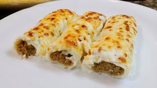 CANELONES  RECETA NAVIDEÑA [upl. by Ennayram]