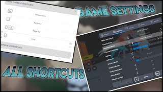 Everything you need to know about Roblox settings  all Roblox ShortcutsHotkeys [upl. by Onairotciv]