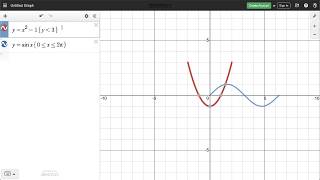 Learn Desmos Restrictions [upl. by Ellinger]