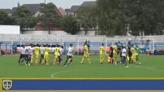 Guiseley V Bromley Vanarama National league highlights [upl. by Akeinahs]