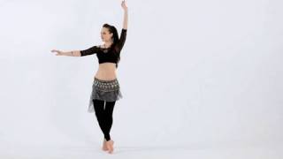 How to Do a Traveling Twist  Belly Dancing [upl. by Ydnam]