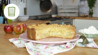 Apfelkuchen mit Streuseln  Chefkochde [upl. by Bainbridge388]