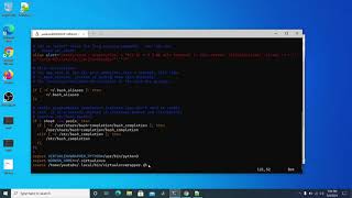 WSL2 windows subsystem for linux setup python3 virtualenv using virtualenvwrapper [upl. by Ydne]