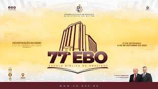 77ª EBO  MANHÃ  19092023  TV AD BELÉM [upl. by Oesile707]