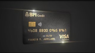 BPI Visa Signature Card [upl. by Mercedes]