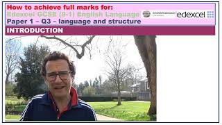 Achieving Full Marks for Q3 Paper 1  Edexcel GCSE English Language [upl. by Dougherty]