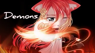 Demons GCMV  gacha  art animated [upl. by Assirk375]