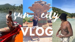 SUN CITY WEEKEND GETAWAY  THINGS TO DO IN SUN CITY 2021 [upl. by Llevram]