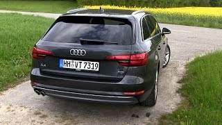 2016 Audi A4 Avant 20 TDI B9 190 HP TEST DRIVE  by TEST DRIVE FREAK [upl. by Zora]