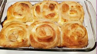 Burek with feta cheese recipe  burek me djath receta [upl. by Yale]