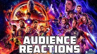 Avengers Infinity War amp Endgame SPOILERS California Audience Reactions  April 25 2019 [upl. by Liz]