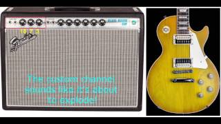 Fender 68 Custom Deluxe Reverb Demo [upl. by Traweek418]