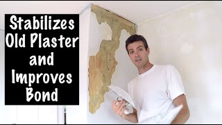 Bonding Quickset Drywall Mud to Old Plaster [upl. by Ttiwed187]