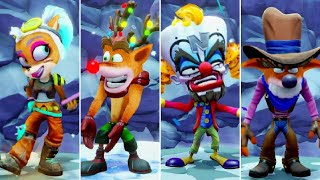 Crash Team Racing Nitro Fueled  All Victory Animations [upl. by Rafaelita]