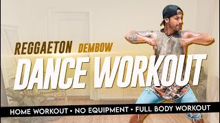 REGGAETON WORKOUT  Reggaeton  Dembow Dance Workout  25 minutes  No equipment [upl. by Svensen705]