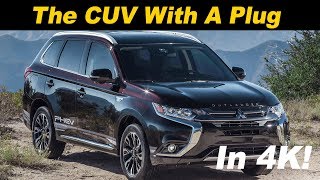 2018 Mitsubishi Outlander Plug In Hybrid Review and Road Test  In 4K [upl. by Aluk]