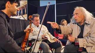 This is how Ivry Gitlis Advises Violinist [upl. by Alexandros]