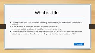 What is Jitter Jitter in networking [upl. by Wilkie]