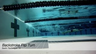 Backstroke Swimming Flip Turn [upl. by Lucilia553]