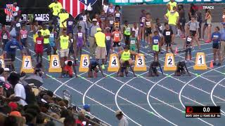 12YearOld Sets National 100m Record At AAU [upl. by Suirtimed]