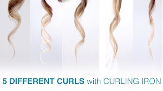 5 SUPER EASY TO CURL YOUR HAIR [upl. by Iral439]