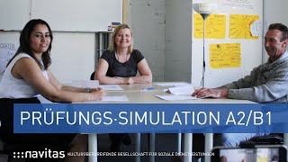 mündliche Prüfung A2B1 Skalierte DTZPrüfung  Simulation [upl. by Iew]