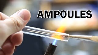 How to make ampoules from glass test tubes [upl. by Gambrill346]