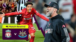 98THMINUTE WINNER  Liverpool vs Newcastle  Premier League Highlights [upl. by Skoorb]