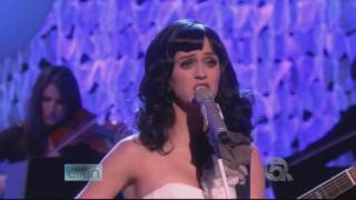 Katy Perry  Thinking Of You Live At Ellen Show 1903 2009 [upl. by Fonz402]