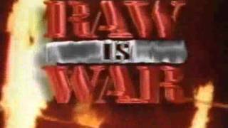 WWF RAW IS WAR 1999 INTRO  OPENING WITH PYRO HQ [upl. by Onitnatsnoc]