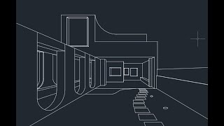 How to Draw Perspectives in AutoCAD [upl. by Phyllis]