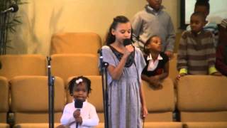 Childrens Choir at New Life SDA Church  I Just Want to Thank You [upl. by Crifasi5]