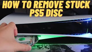 How To Remove Stuck PS5 Disc [upl. by Narej688]