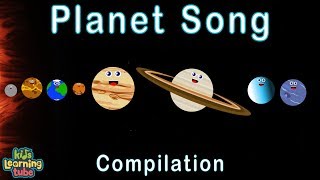 The Planet Song  Space Explained by KidsLearningTube [upl. by Nitsew]