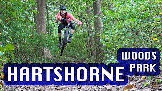 Mountain Biking Hartshorne Woods Park  Middletown NJ [upl. by Keverne]