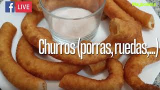 Churros tipo porras [upl. by Rabi493]