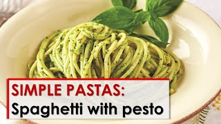 Spaghetti with Basil Pistachio Pesto [upl. by Athene505]