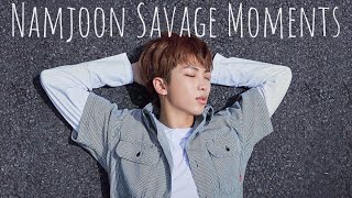 BTS NAMJOON SAVAGE MOMENTS [upl. by Samaria]