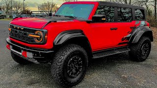 Ford Bronco Raptor 2023  Brutal OffRoad SUV Red Monster [upl. by Nonaihr]