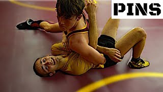 Top 5 Wrestling Moves PINS [upl. by Laamak]