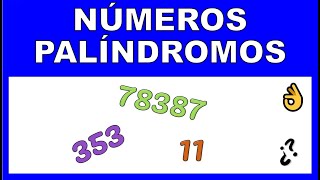 NUMERO PALINDROMO [upl. by Hoi]