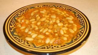 Loubia  Moroccan White Beans Recipe  CookingWithAlia  Episode 52 [upl. by Rickey]