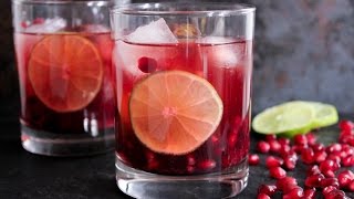 Pomegranate Vodka Gimlet [upl. by Farant]