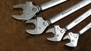 GM PowerTorque Ratcheting Open End Wrench Set Review [upl. by Nylrebmik289]